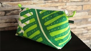 DaIsY´s DIY  Kosmetiktasche selber nähen [upl. by Mylor]