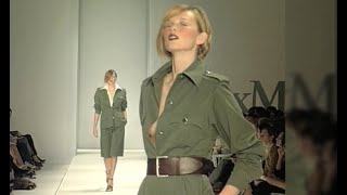 MAX MARA Spring 2001 Milan  Fashion Channel [upl. by Assilanna]