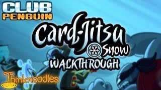 Club Penguin CardJitsu Snow Walkthrough [upl. by Thorlie]