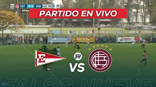 ESTUDIANTES VS LANUS EN VIVO  FINAL TORNEO DE RESERVA [upl. by Linis]