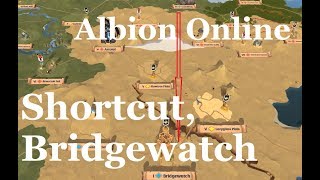 Albion Online  Caerleon to Bridgewatch fast almost safely [upl. by Yamauchi]