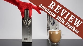 Aerolatte Milk Frother  Exclusive Review [upl. by Naanac]