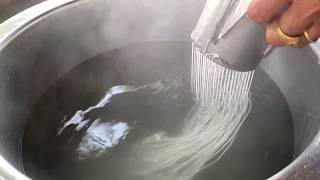 Thai Rice Flour Noodles Recipe [upl. by Nivak]