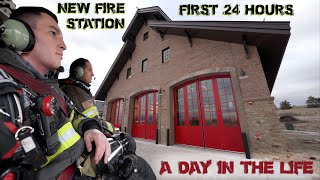 First 24 Hours in a New Fire Station  A Day in the Life [upl. by Leugimesoj]