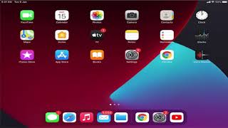 How To Change The Wallpaper On iPad [upl. by Alakcim]