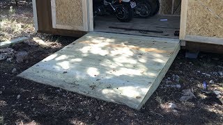 Building Shed Ramps  DIY [upl. by Cathleen480]