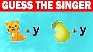 Guess The Singer by Emoji [upl. by Hayn]