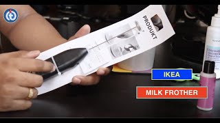 IKEA MILK FROTHER Review amp Battery Installation [upl. by Goff]