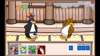 Club Penguin Card Jitsu Gameplay [upl. by Catherin642]