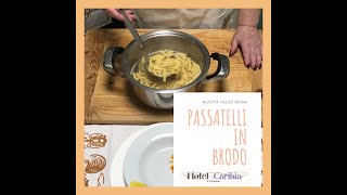 Passatelli Ricetta tradizionale Pochi passaggi per preparare un piatto della cucina romagnola [upl. by Joly]