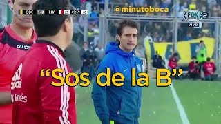 El verdadero cruce entre Guillermo y Gallardo en el superclásico [upl. by Eitac]