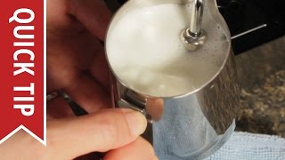 How to AutoFroth Milk for Lattes [upl. by Aseram]