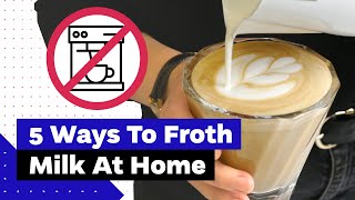 How To Froth Milk At Home Best Milk Frothers Review [upl. by Massarelli]