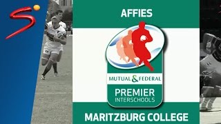 MampF Premier Interschools Affies vs Maritzburg College 1st Half [upl. by Veats]