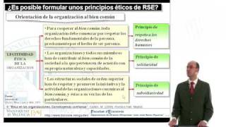 RSE Responsabilidad Social y ética empresarial Construyendo confianza  77 [upl. by Waxman]