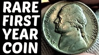 UNBELIEVABLE RARE FIRST EDITION NICKEL FOUND COIN ROLL HUNTING NICKELS  COIN QUEST [upl. by Zetrac]